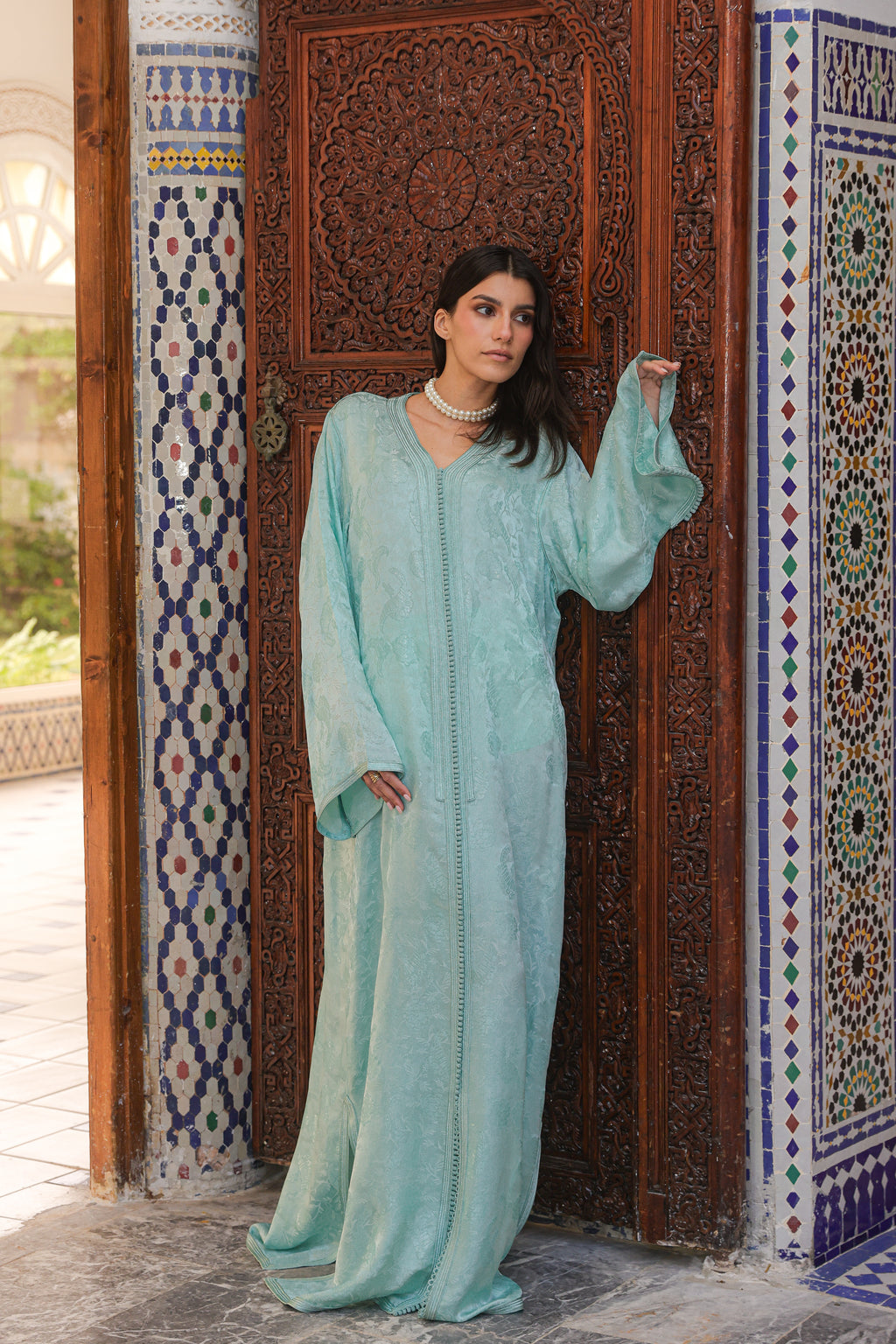 FLORAL KAFTAN