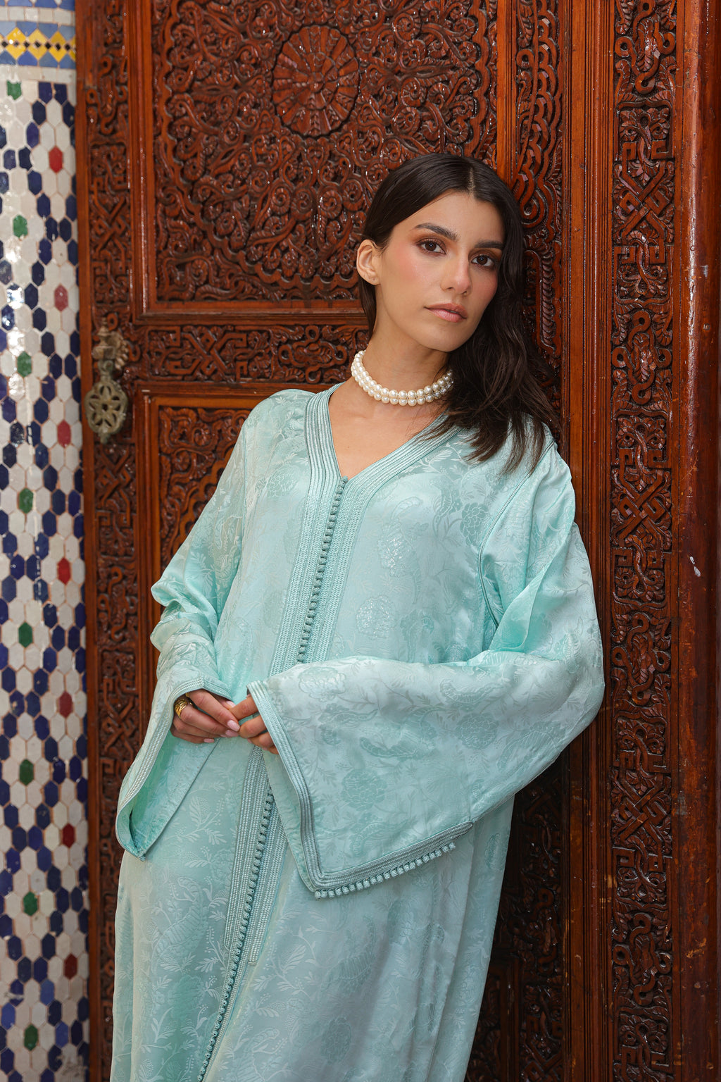 FLORAL KAFTAN