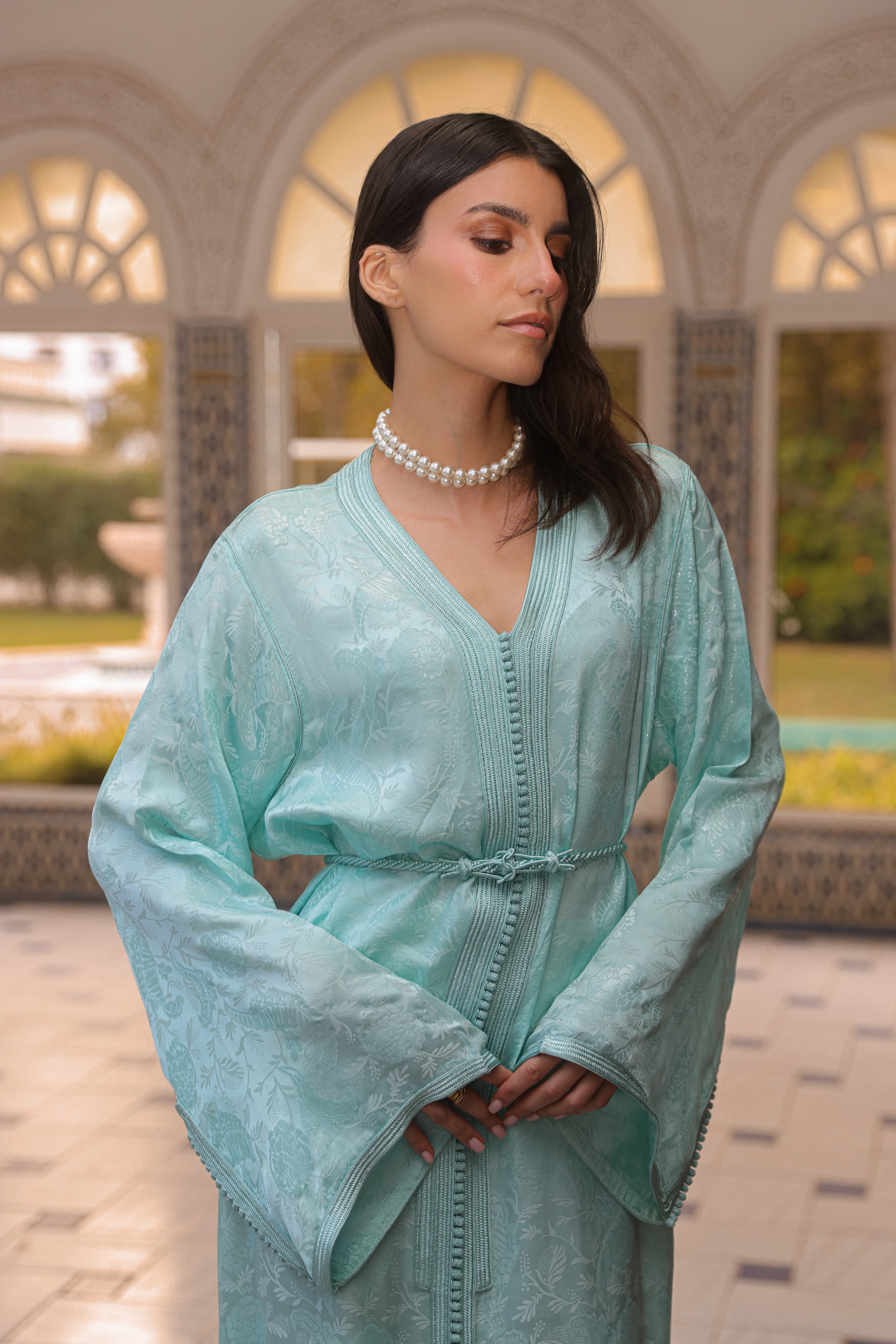 FLORAL KAFTAN