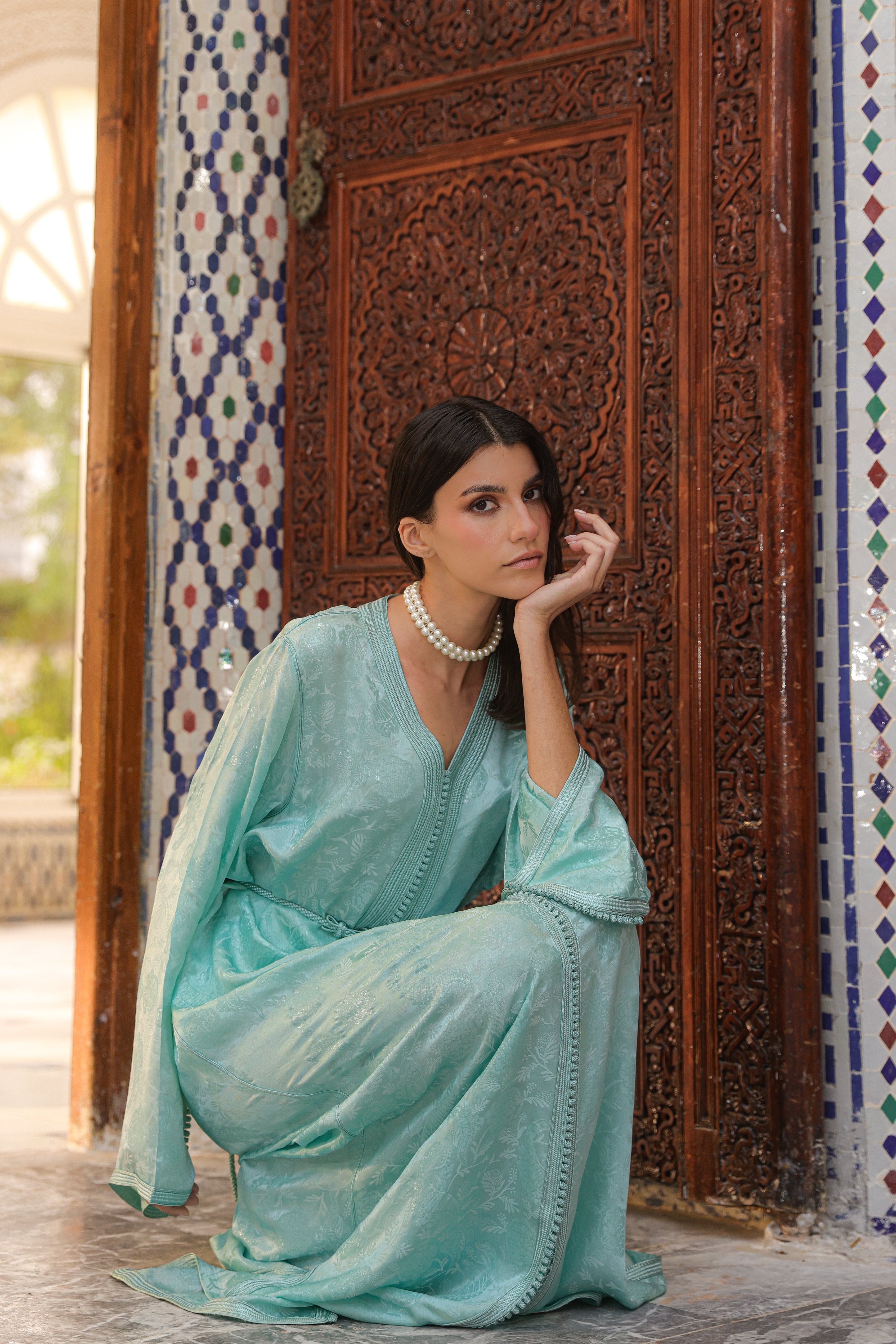 FLORAL KAFTAN