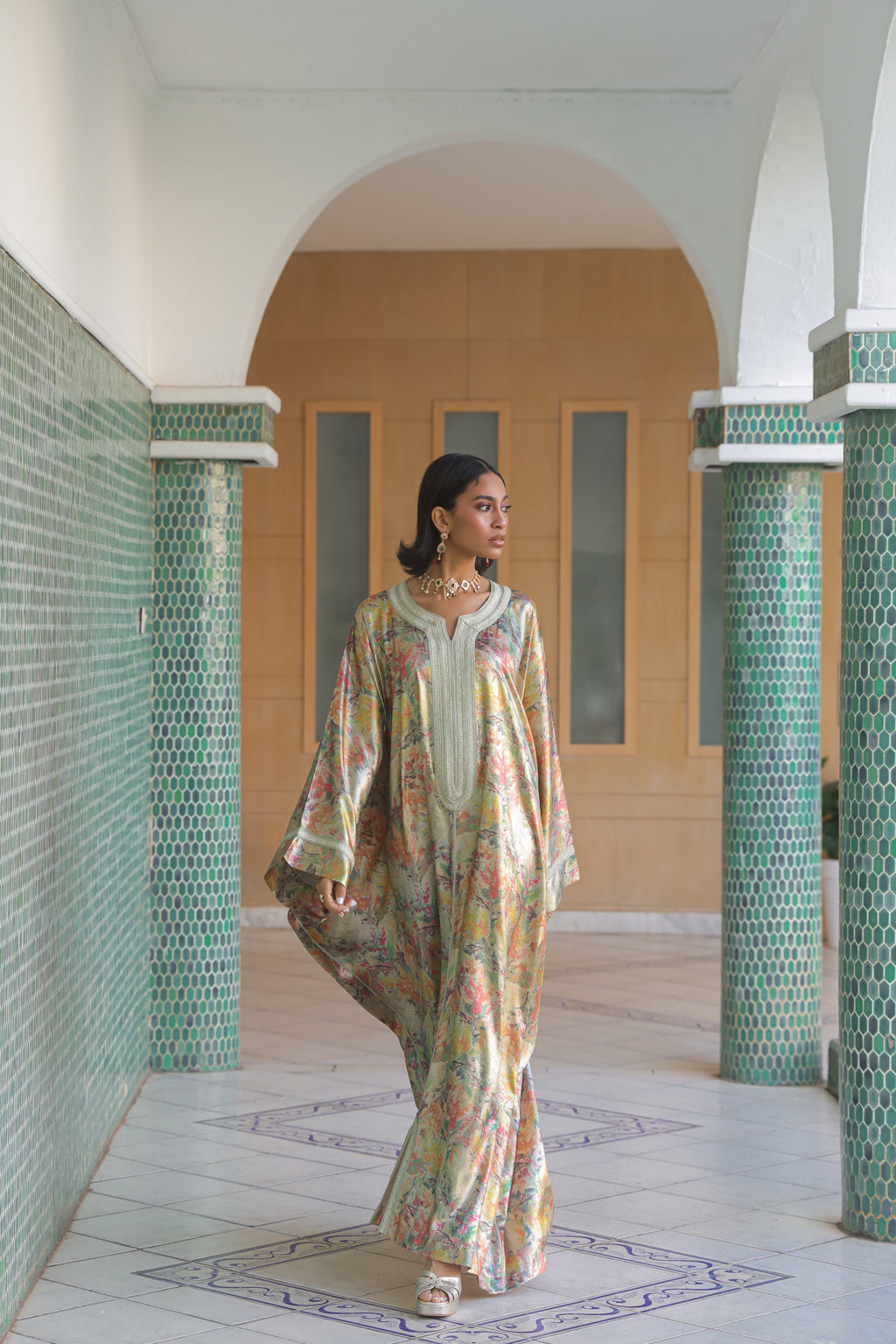 ALHAMBRA PEARL KAFTAN